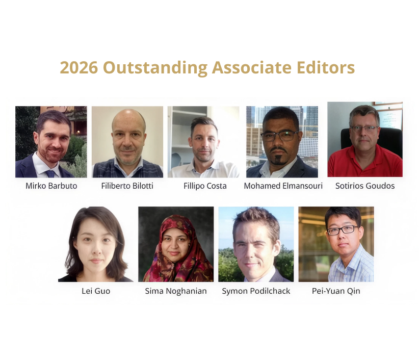 2026 Outstanding Associate Editors and Top 200 Reviewers announced
